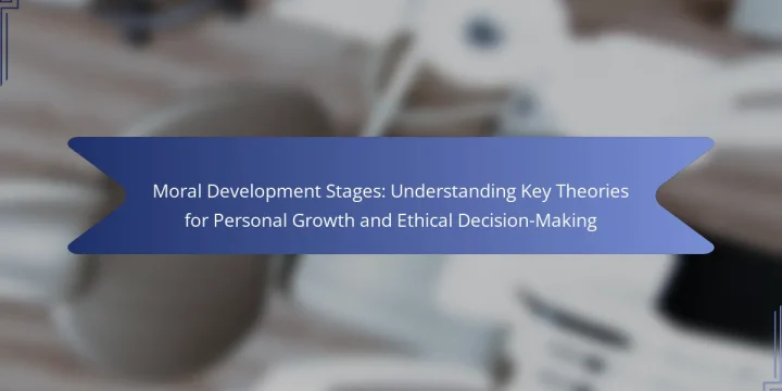 Moral Development Stages: Understanding Key Theories for Personal Growth and Ethical Decision-Making