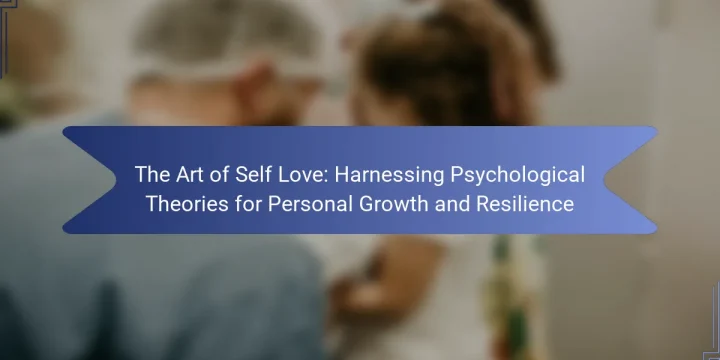 The Art of Self Love: Harnessing Psychological Theories for Personal Growth and Resilience